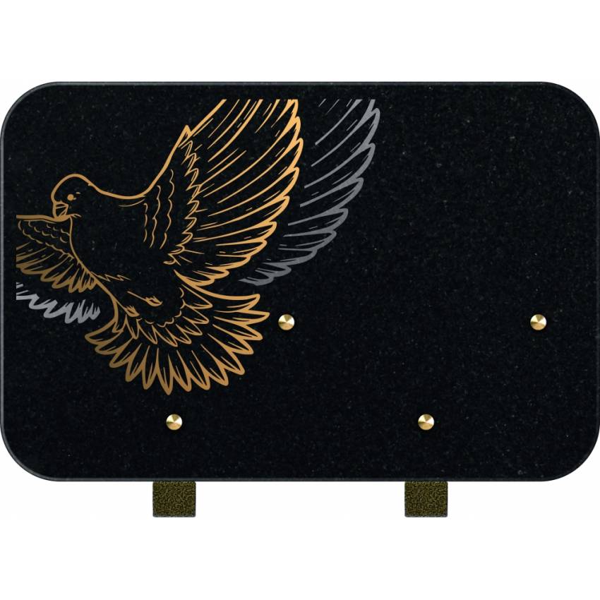 Cometira funeral plaque