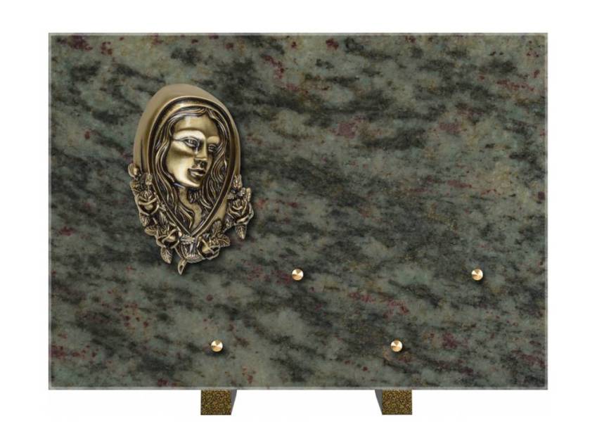 Plaque mortuaire aquarion