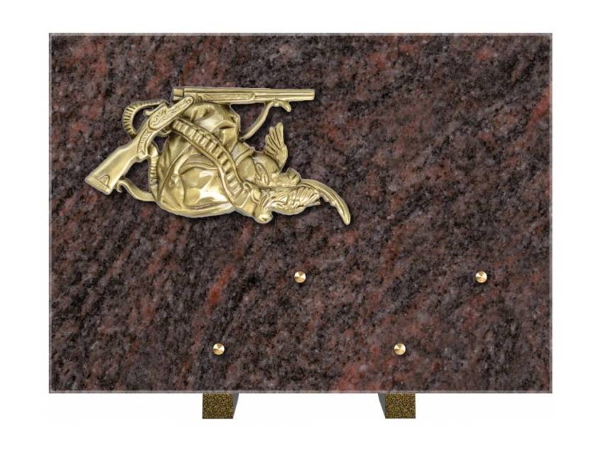 Plaque mortuaire aquarion