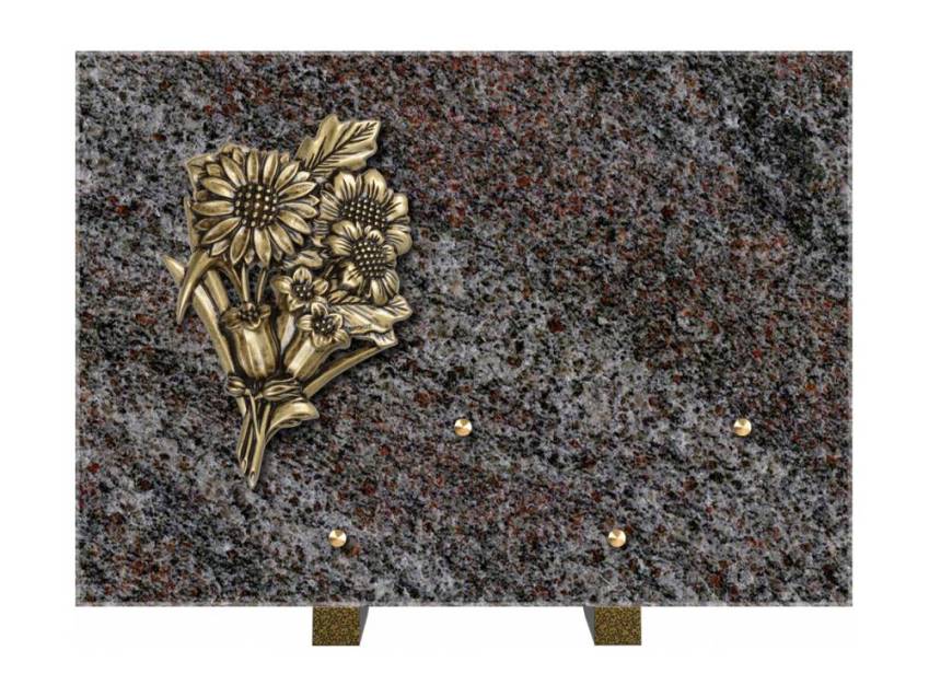 Plaque mortuaire aquarion