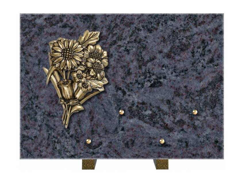 Plaque mortuaire aquarion