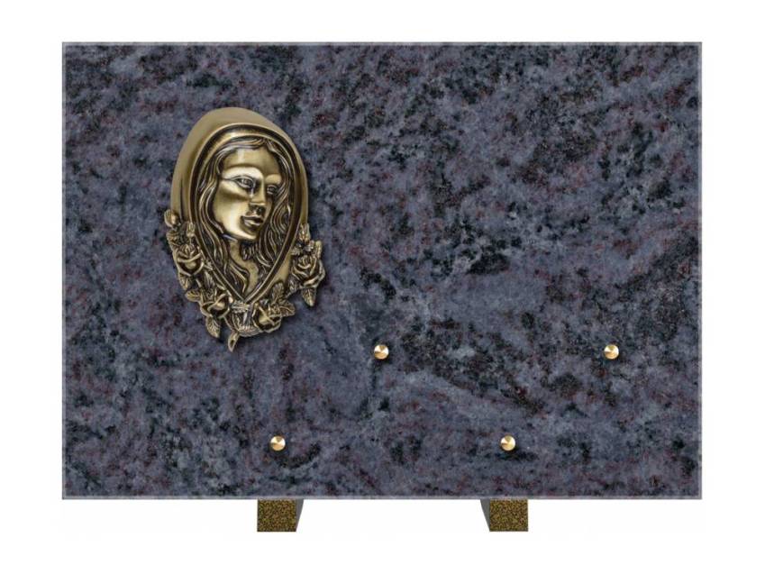 Plaque mortuaire aquarion