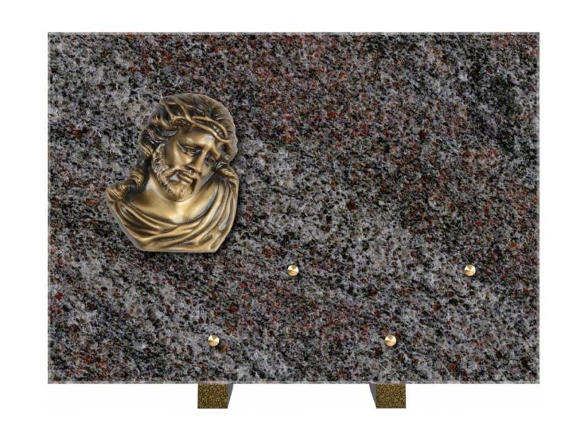 Plaque mortuaire aquarion