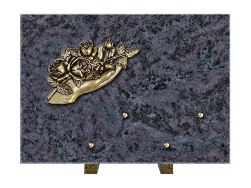 Plaque mortuaire aquarion
