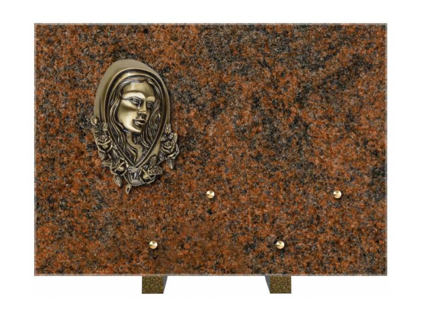 Plaque mortuaire aquarion
