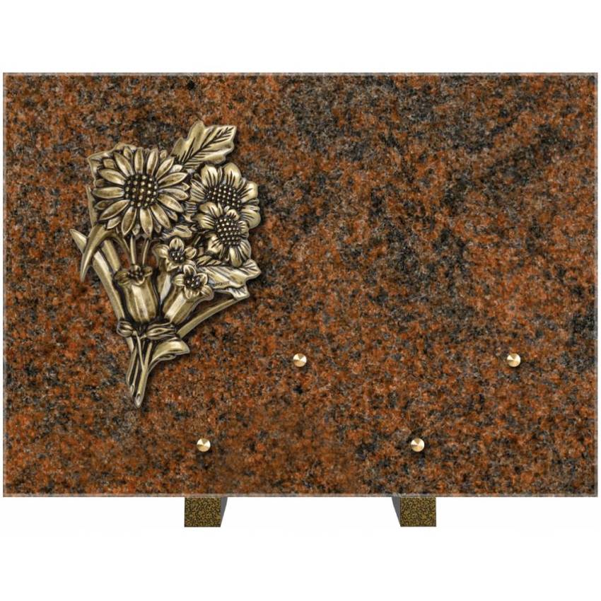 Plaque mortuaire aquarion