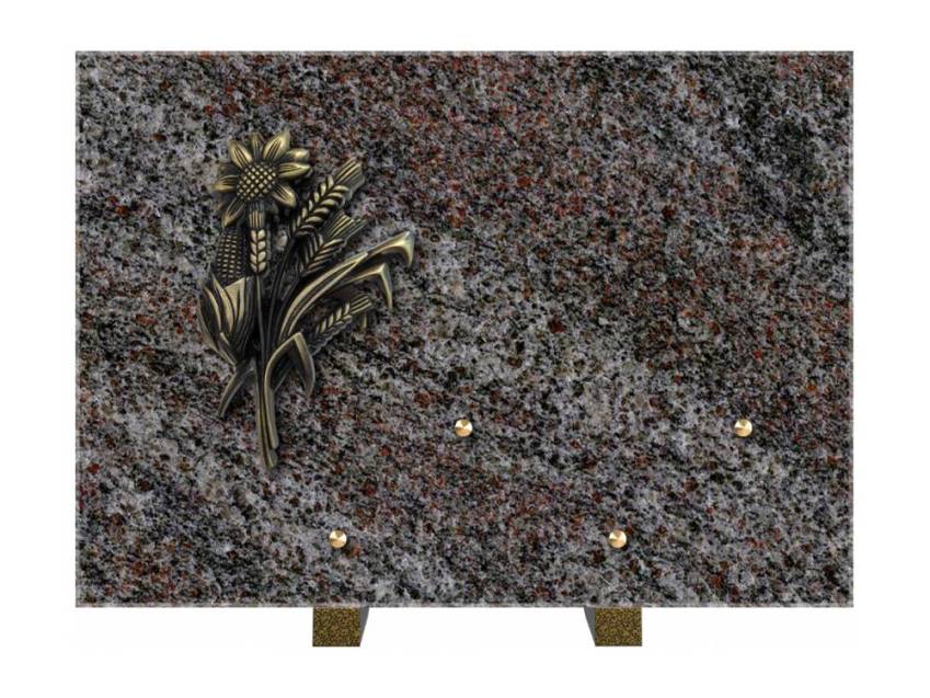 Plaque mortuaire aquarion