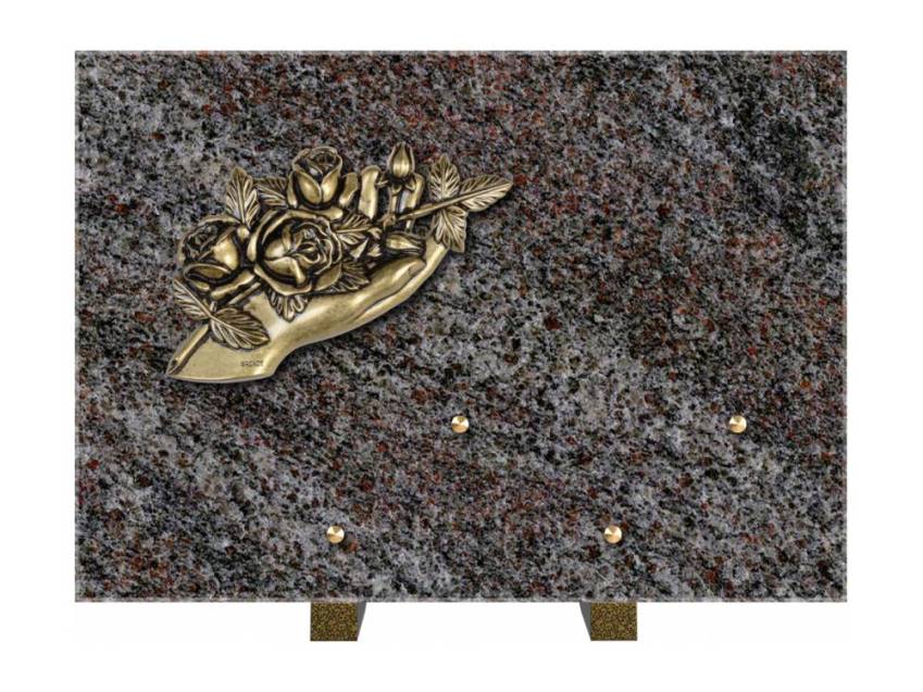 Plaque mortuaire aquarion