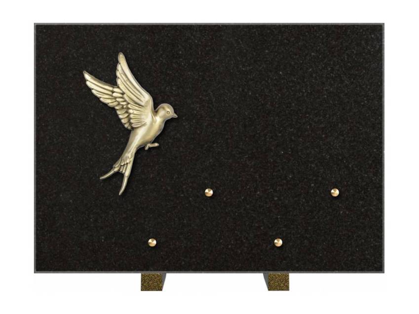 Plaque mortuaire aquarion
