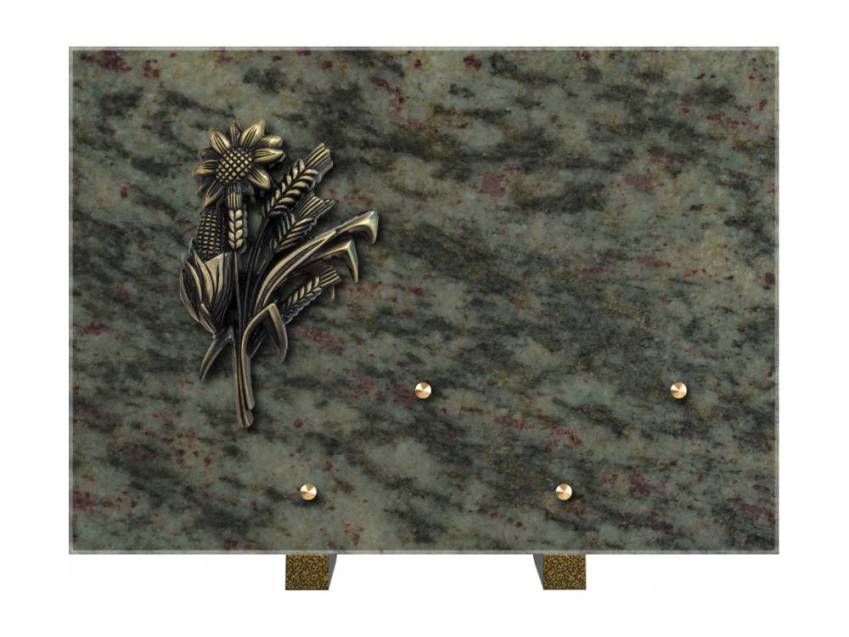 Plaque mortuaire aquarion