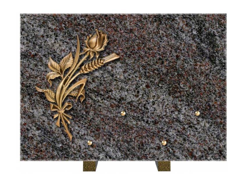 Plaque mortuaire aquarion