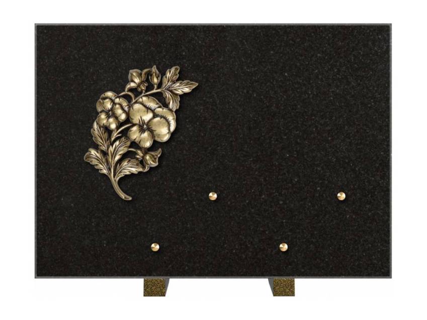 Plaque mortuaire aquarion