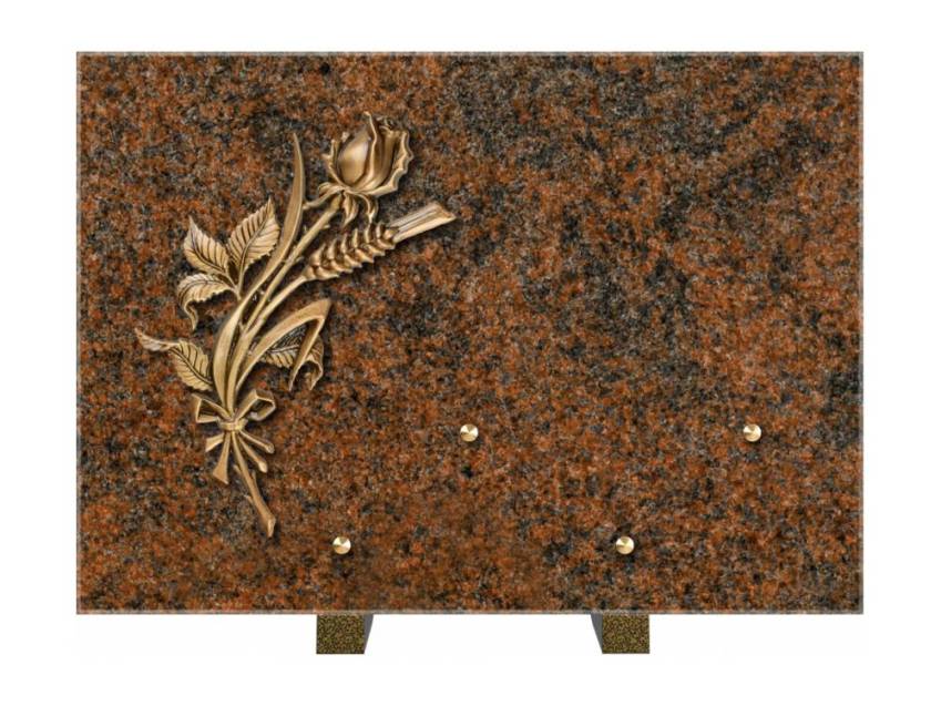 Plaque mortuaire aquarion