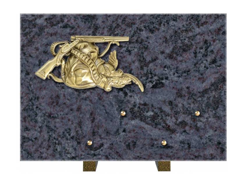 Plaque mortuaire aquarion