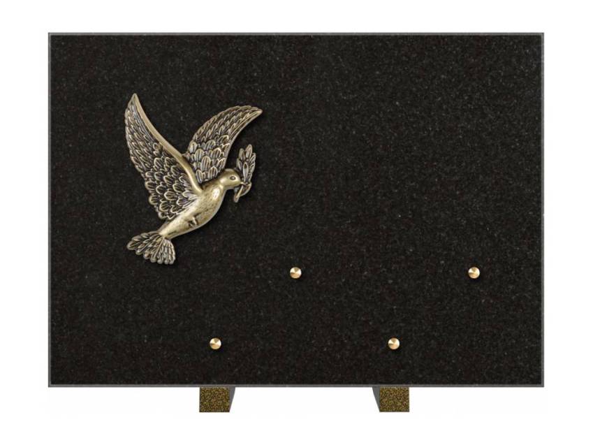 Plaque mortuaire aquarion