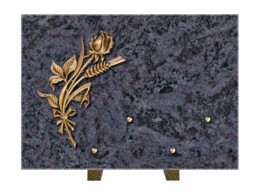 Plaque mortuaire aquarion