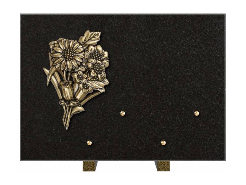 Plaque mortuaire aquarion