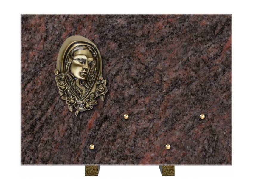 Plaque mortuaire aquarion