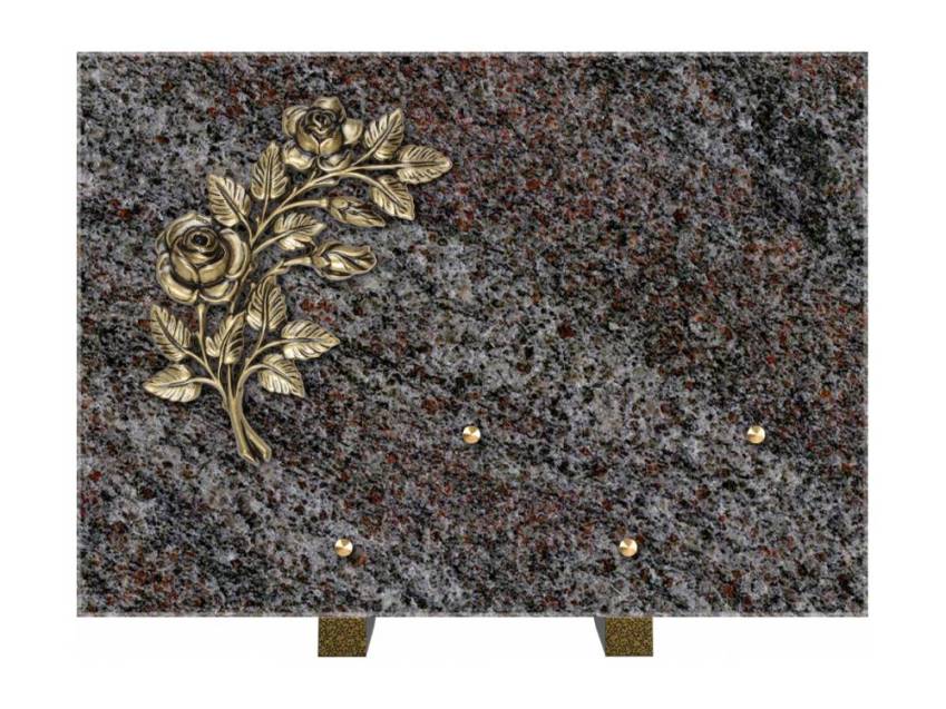 Plaque mortuaire aquarion