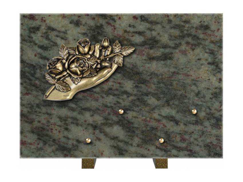 Plaque mortuaire aquarion