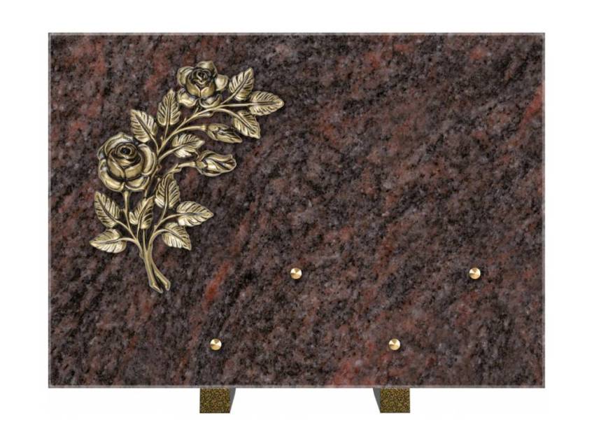 Plaque mortuaire aquarion