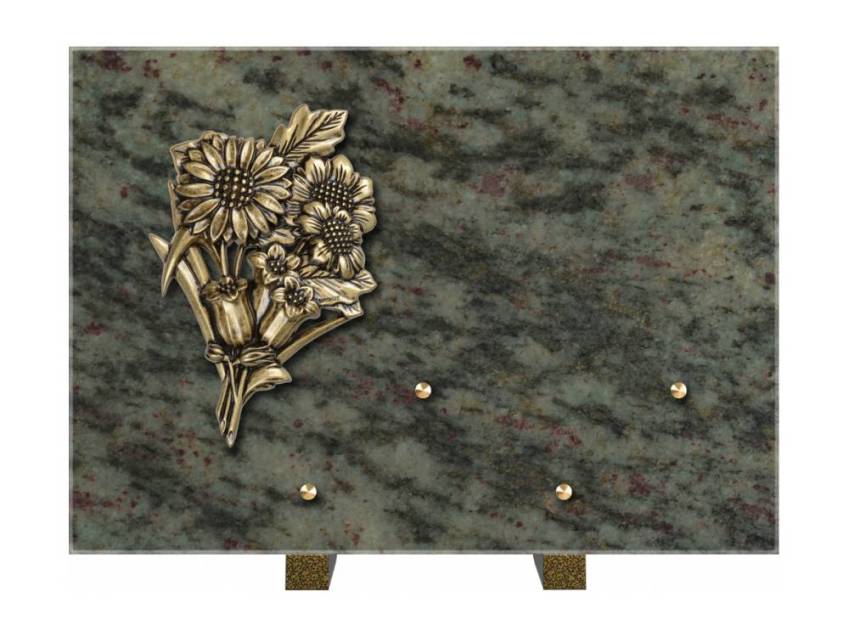 Plaque mortuaire aquarion