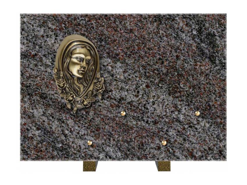 Plaque mortuaire aquarion