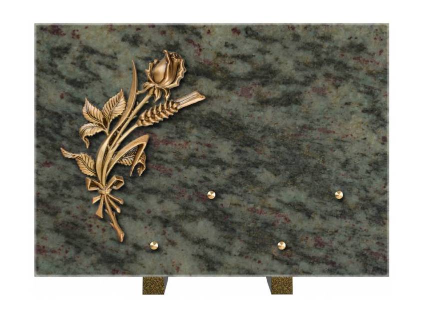 Plaque mortuaire aquarion