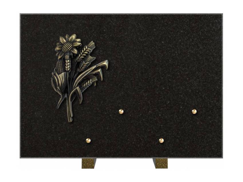 Plaque mortuaire aquarion