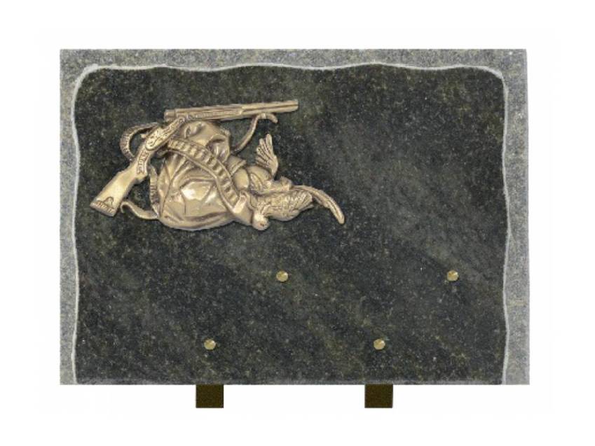 Plaque Granit Rectangle hommage