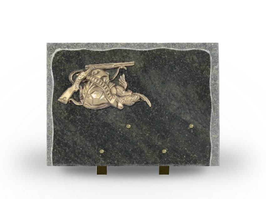 Plaque Granit Rectangle hommage