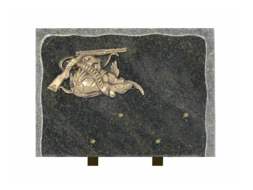 Plaque Granit Rectangle hommage