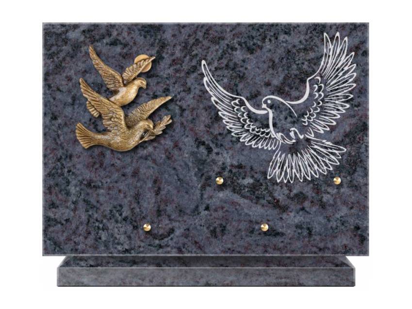 Plaque de cimetiere coralherix