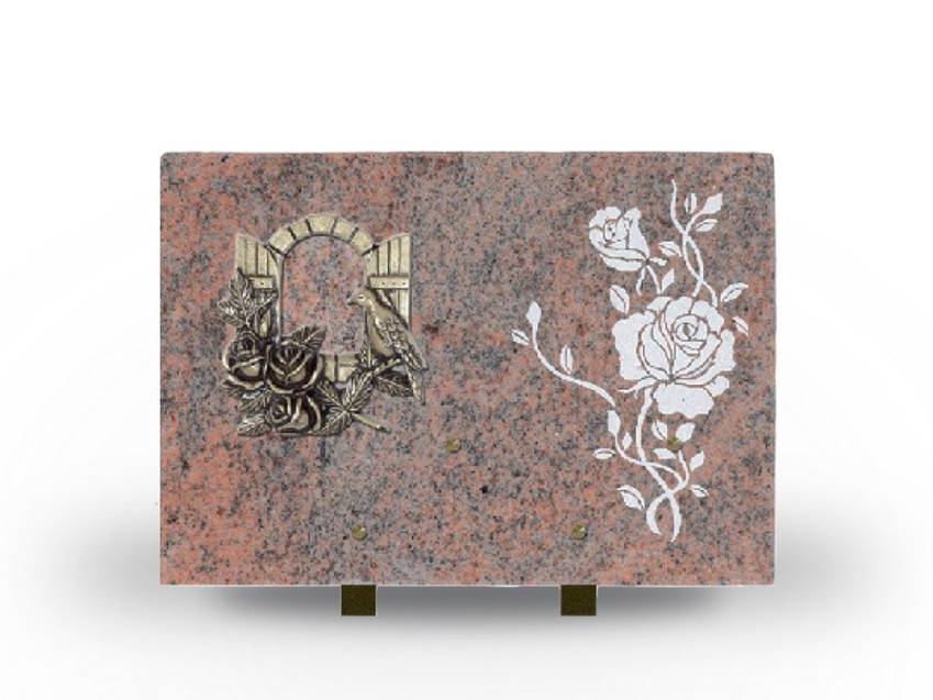 Plaque Granit Rectangle bucolique