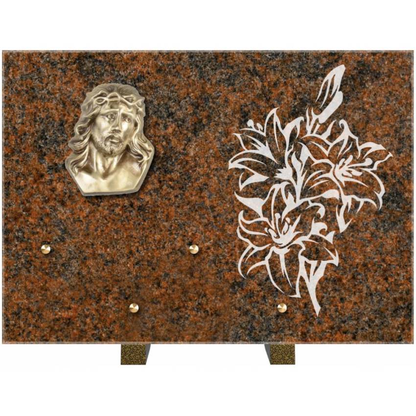 Plaque de cimetiere coralherix