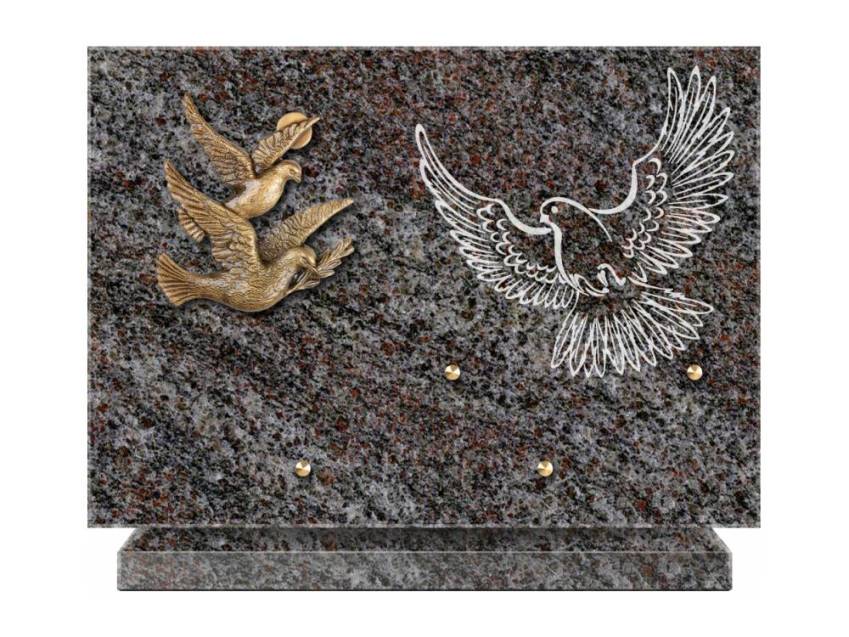 Plaque de cimetiere coralherix
