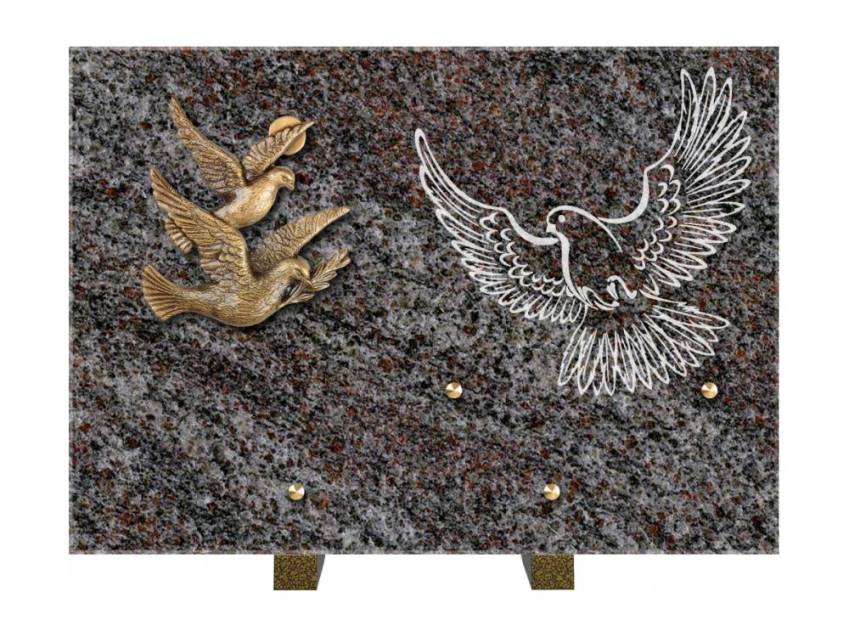Plaque de cimetiere coralherix