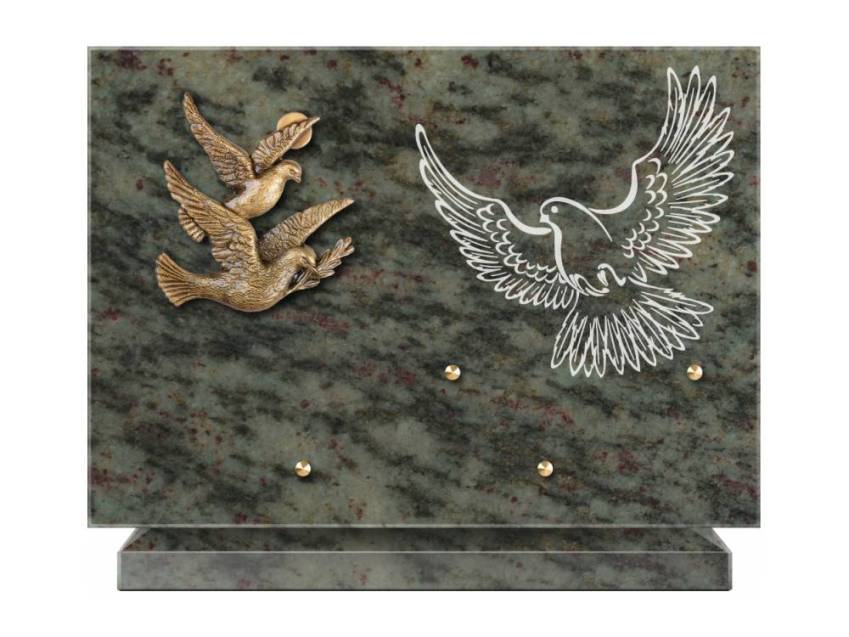 Plaque de cimetiere coralherix