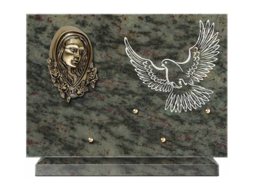 Plaque de cimetiere coralherix