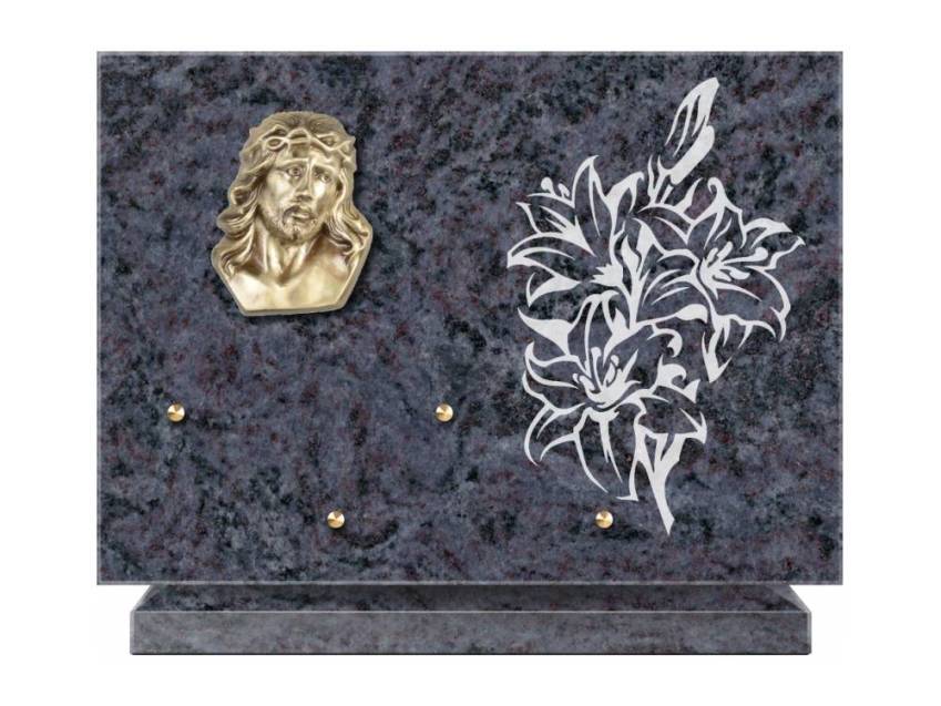 Plaque de cimetiere coralherix