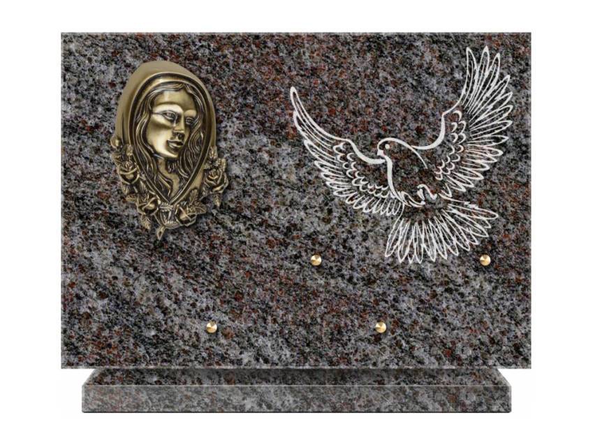 Plaque de cimetiere coralherix