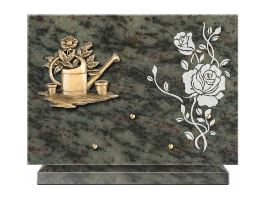 Plaque de cimetiere coralherix