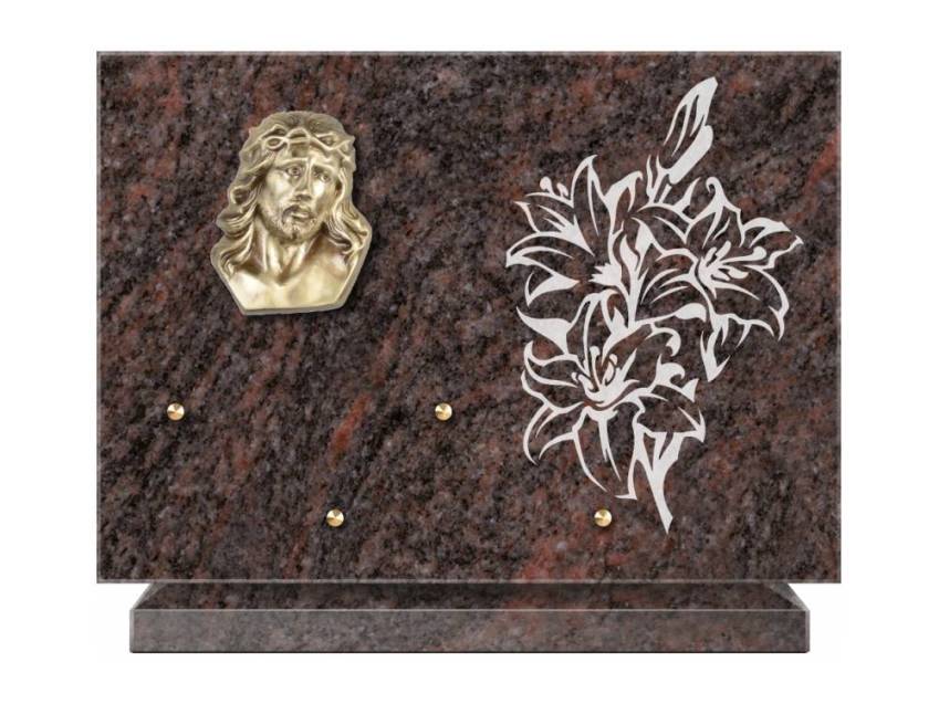 Plaque de cimetiere coralherix