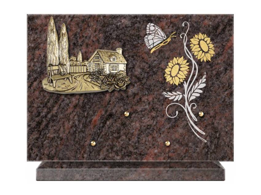 Plaque Granit Rectangle recueil