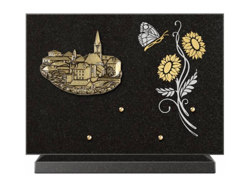 Plaque Granit Rectangle recueil