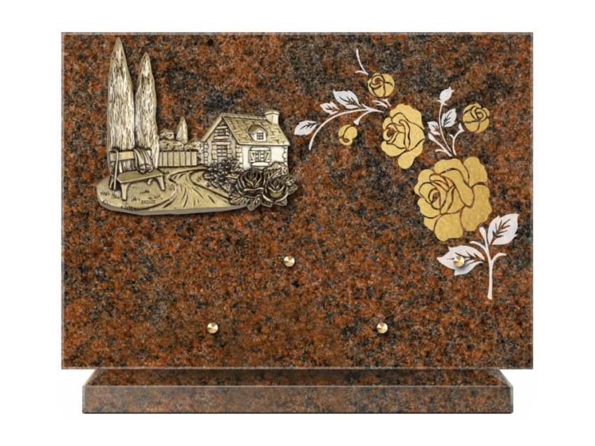 Plaque Granit Rectangle recueil