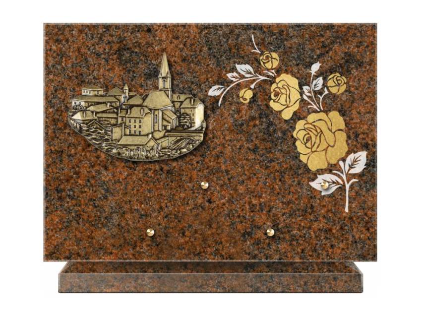 Plaque Granit Rectangle recueil