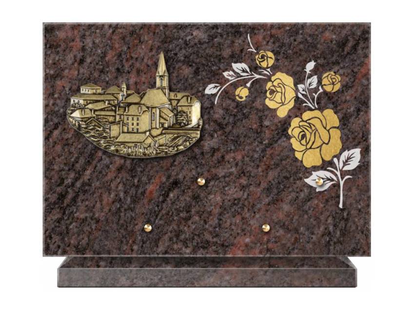 Plaque Granit Rectangle recueil