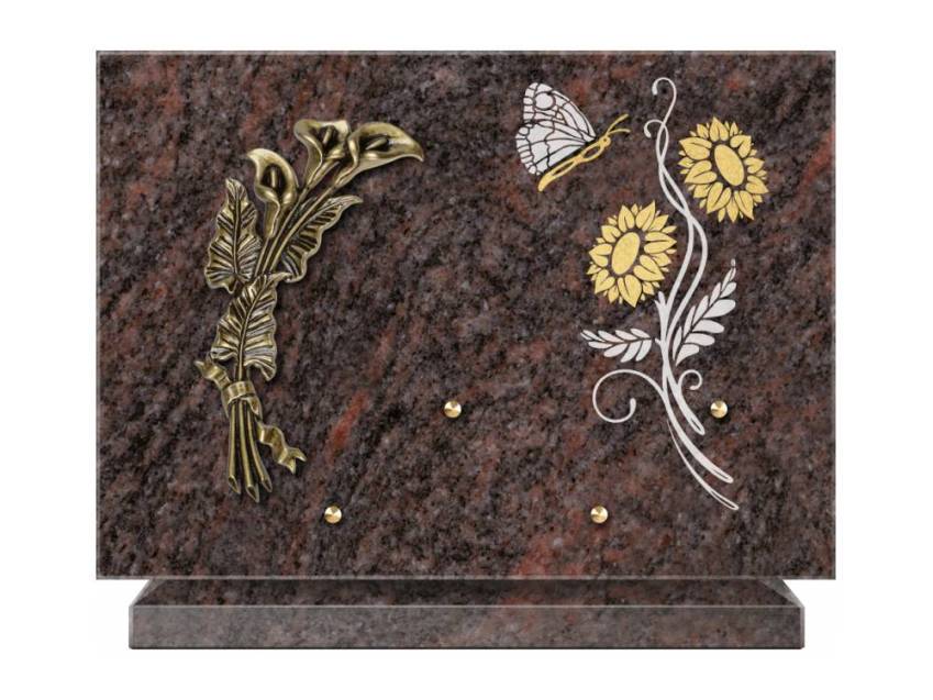 Plaque Granit Rectangle recueil