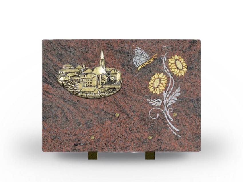 Plaque Granit Rectangle recueil